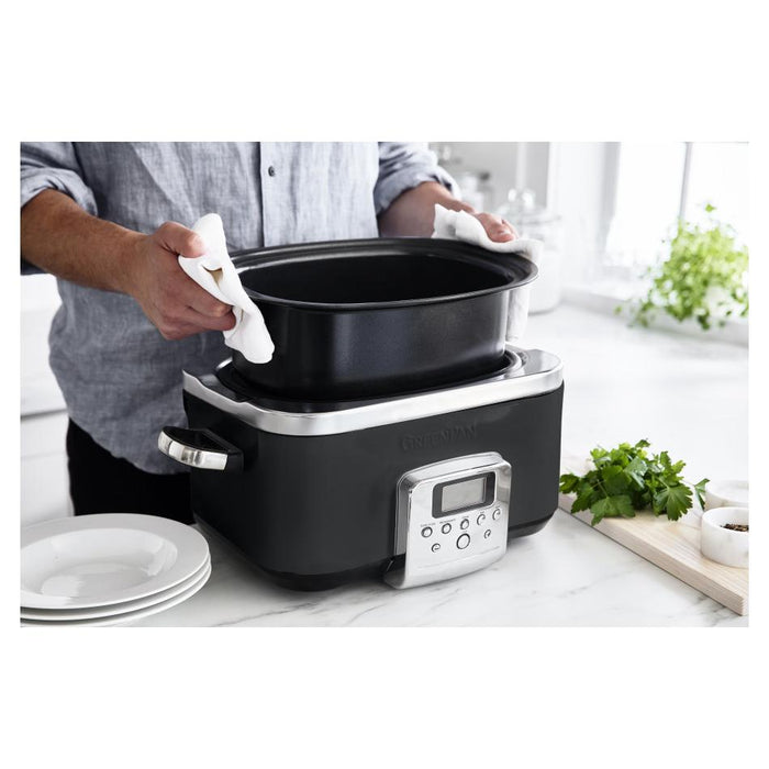 GreenPan Slow Cooker 6L  - Black CC005723