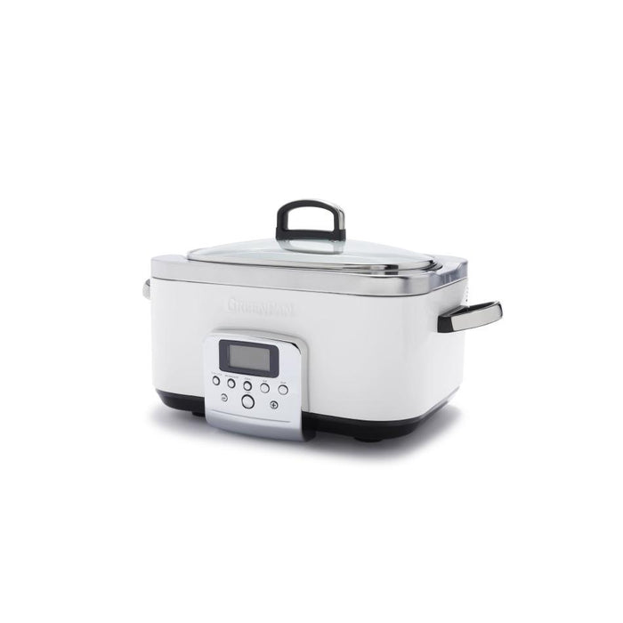 GreenPan Slow Cooker 6L  - Cloud Cream CC005724