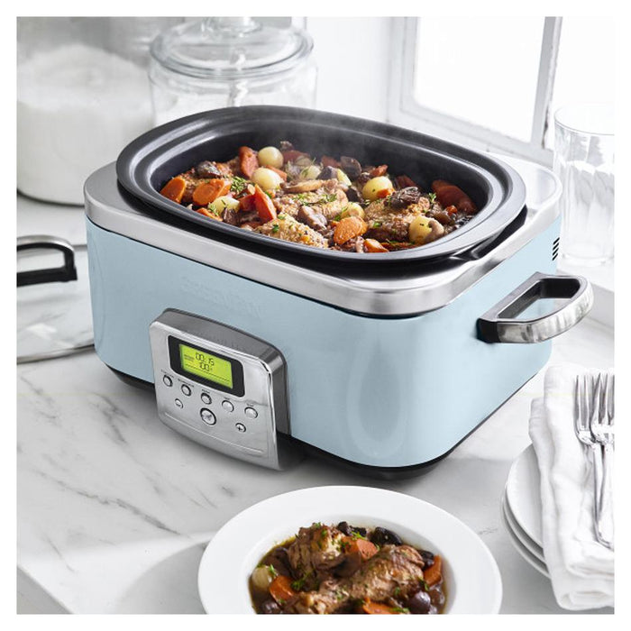 GreenPan Slow Cooker 6L  - Blue Haze CC005725