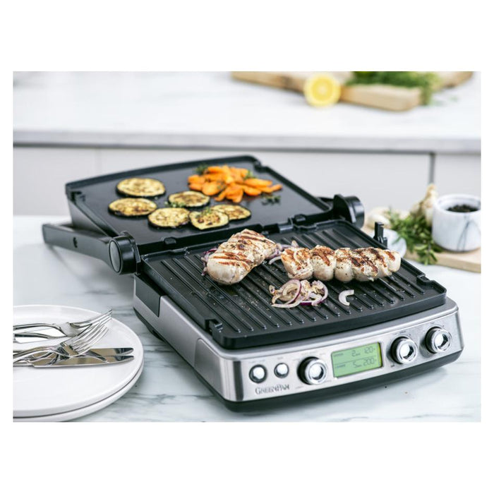 GreenPan Contact Grill- Stainless Steel CC006847