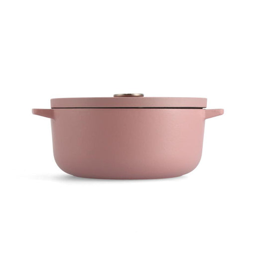 KitchenAid Dried Rose Covered Round Casserole 26cm/5.2L CC007431_2
