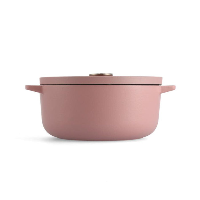 KitchenAid Dried Rose Covered Round Casserole 26cm/5.2L CC007431_2
