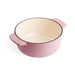 KitchenAid Dried Rose Covered Round Casserole 26cm/5.2L CC007431_4