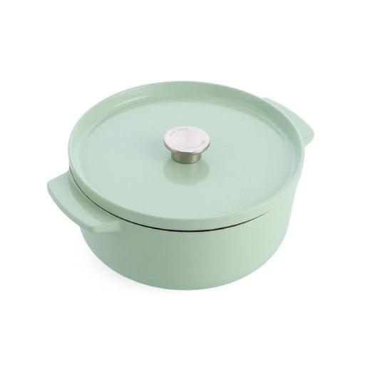 KitchenAid Pistachio Covered Round Casserole 26cm/5.2L CC007434_1