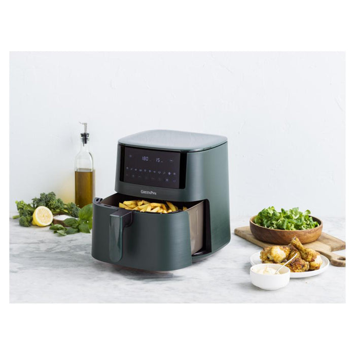 GreenPan Bistro Airfryer 1 basket 7.2L- Pine Green CC009007