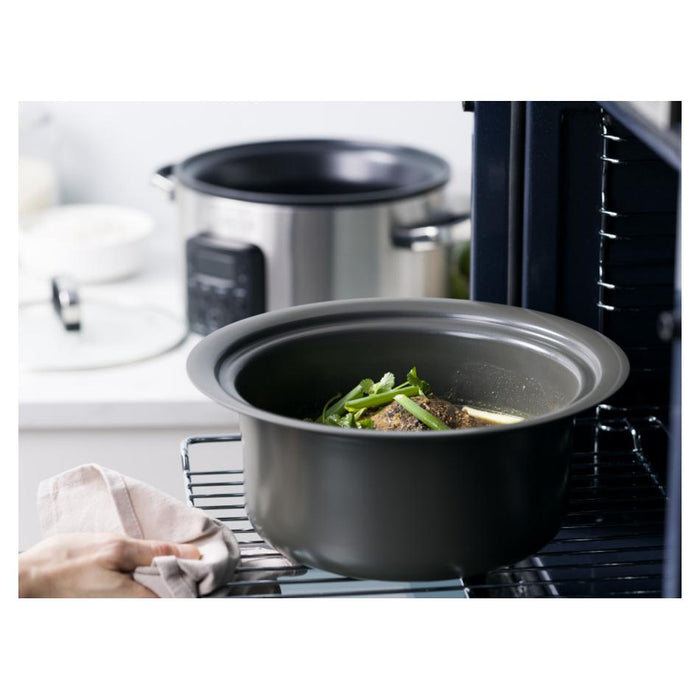 GreenPan Bistro Slow Cooker 3.7L  - Stainless Steel CC009535_6