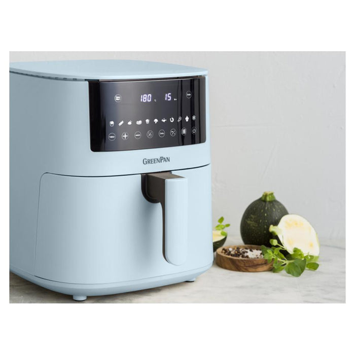 GreenPan Bistro XXL Coloured Air fryer Light Blue - 7.2L CC010172_6
