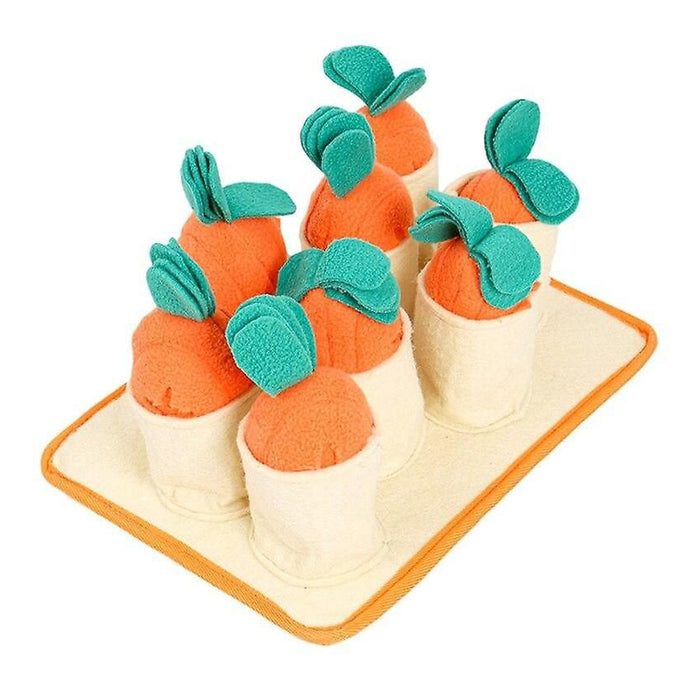 Doglemi Carrot Garden Dog Snuffle Toy / Mat 3