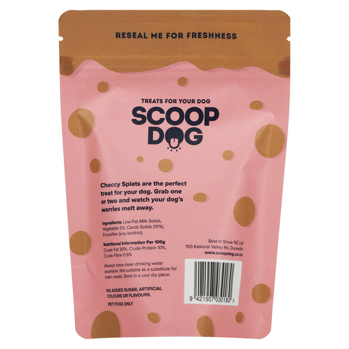 Choccy Splats Dog Treats | Scoop Dog 3