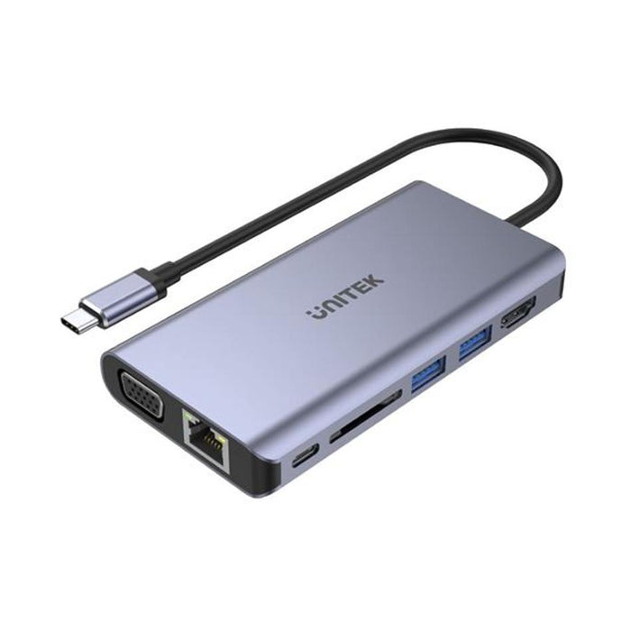 Unitek 8-In-1 Multi-Port Hub D1019B