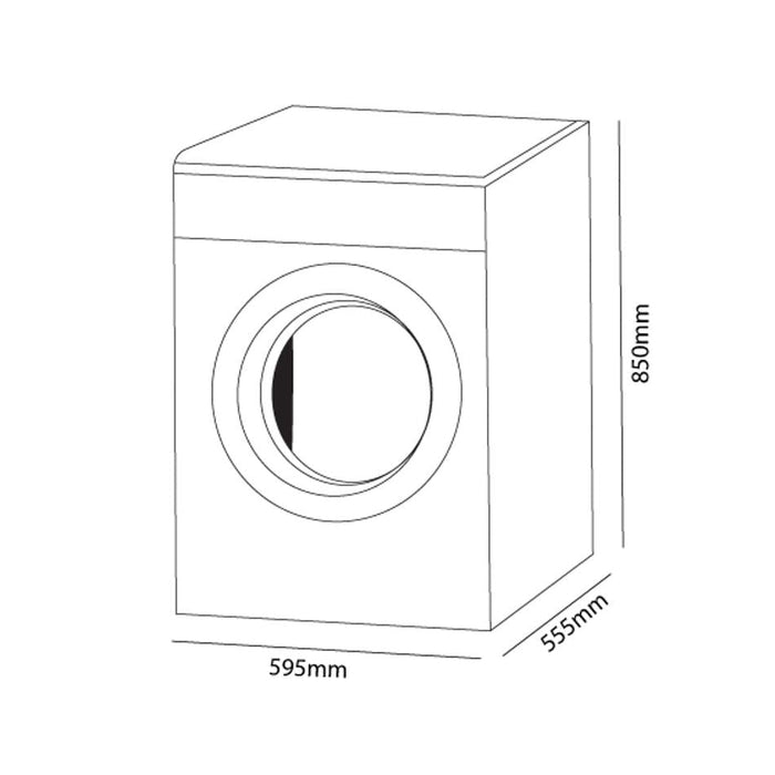 Parmco 7KG Air Vented Dryer with 15 Programs DR7WAV_5