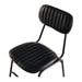 Datsun Vintage Dining Chair nz Black PU(4)