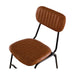 Datsun Vintage Dining Chair nz Brown PU(5)