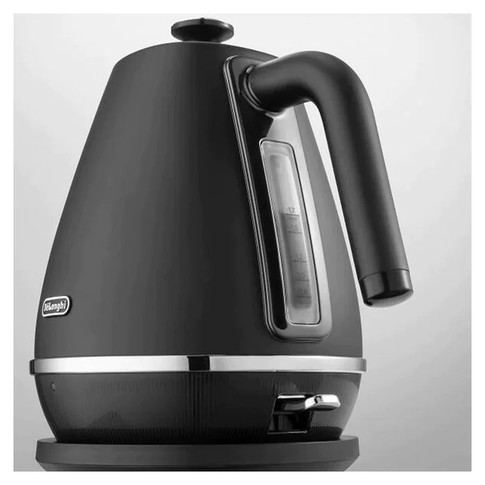 Delonghi Distinta Toaster and Kettle Set Black