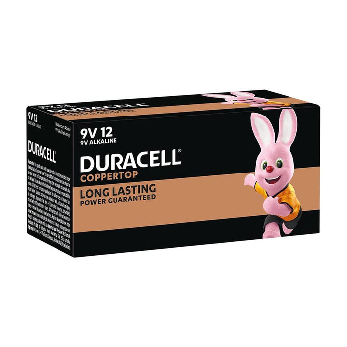 Duracell 9V Alkaline Battery Bulk Pack of 12 D2581628_1