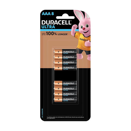 Duracell Ultra AAA Batteries, Pack of 8, Long-Lasting Power_1