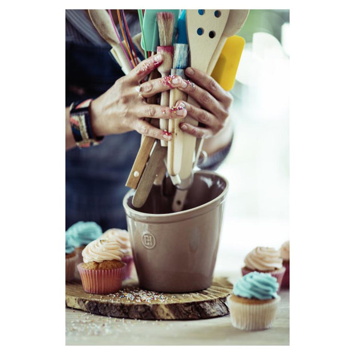 Emile Henry Utensil Pot - Clay EH020218_3