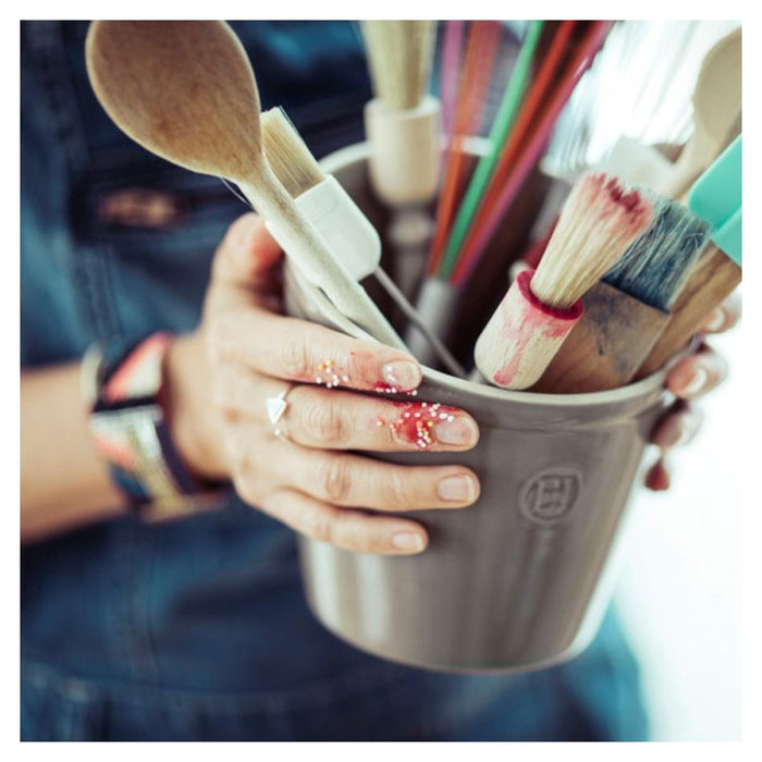 Emile Henry Utensil Pot - Clay EH020218_4