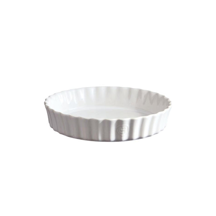 Emile Henry Deep Flan Dish 24 cm - Flour EH116024_1