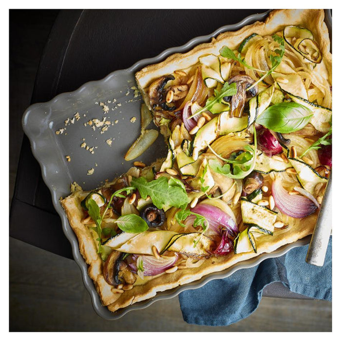 Emile Henry Deep Rectangular Tart Dish - Flour EH116038_2