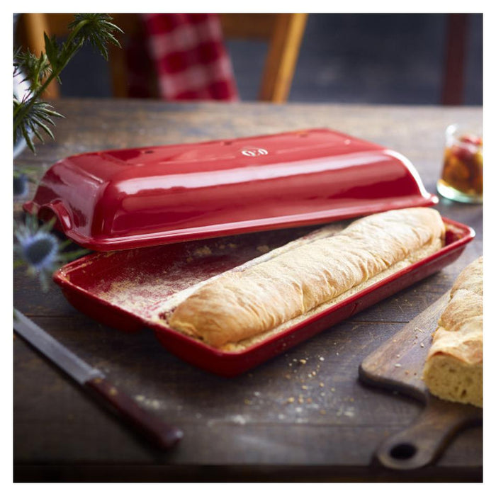 Emile Henry Ciabatta Baker - Burgundy EH345502_2