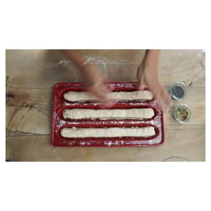 Emile Henry Baguette Baker - Burgundy EH345506_7