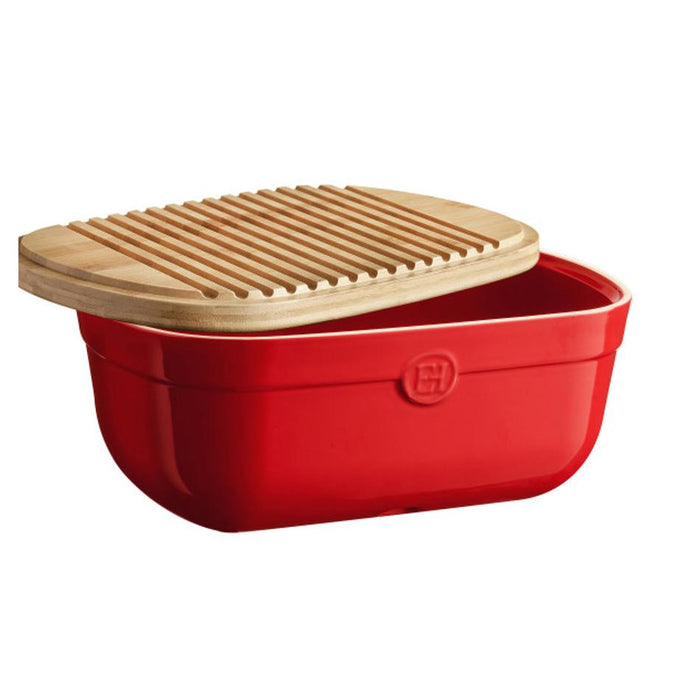 Emile Henry Bread Box - Burgundy EH348750_2