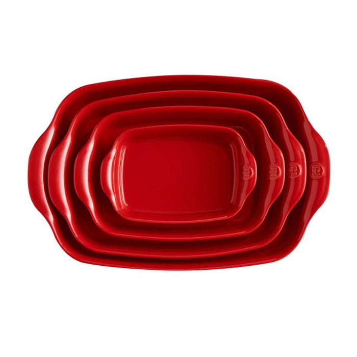 Emile Henry Large Rectangular Oven Dish - Burgundy EH349654_4