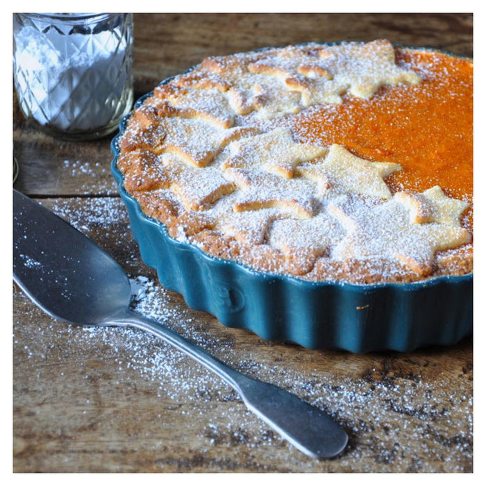 Emile Henry Deep Flan Dish 24 cm - Blue Ocean EH736024_2