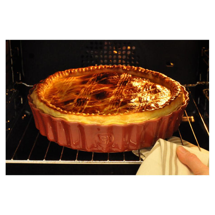 Emile Henry Deep Flan Dish 24 cm - Toscane EH766024_2