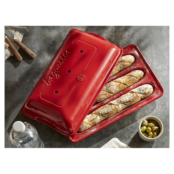 Emile Henry Baguette Bread Baker - Charcoal EH795506_6