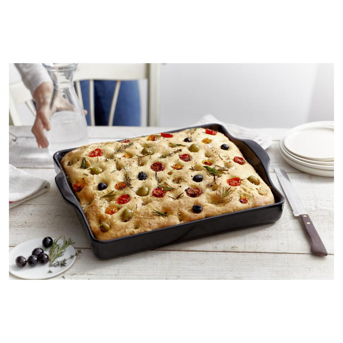 Emile Henry Focaccia Bread Baker - Charcoal EH797515_5