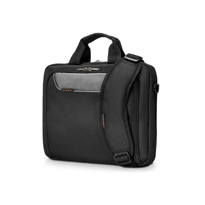 Advance Eco Briefcase 13-14" Separate Zippered Accessory Pocket,