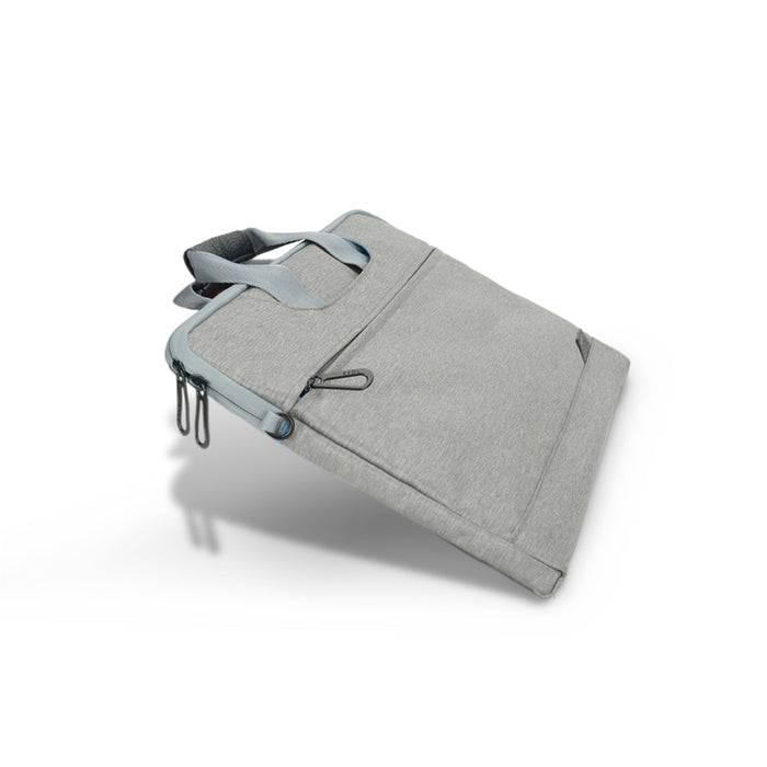 Evol Allure 13.3" - 14.1" Nylon Laptop Briefcase Silver EV030