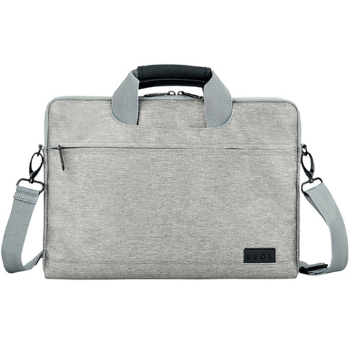 Evol Allure 15.6" - 16" Nylon Laptop Briefcase Silver EV050