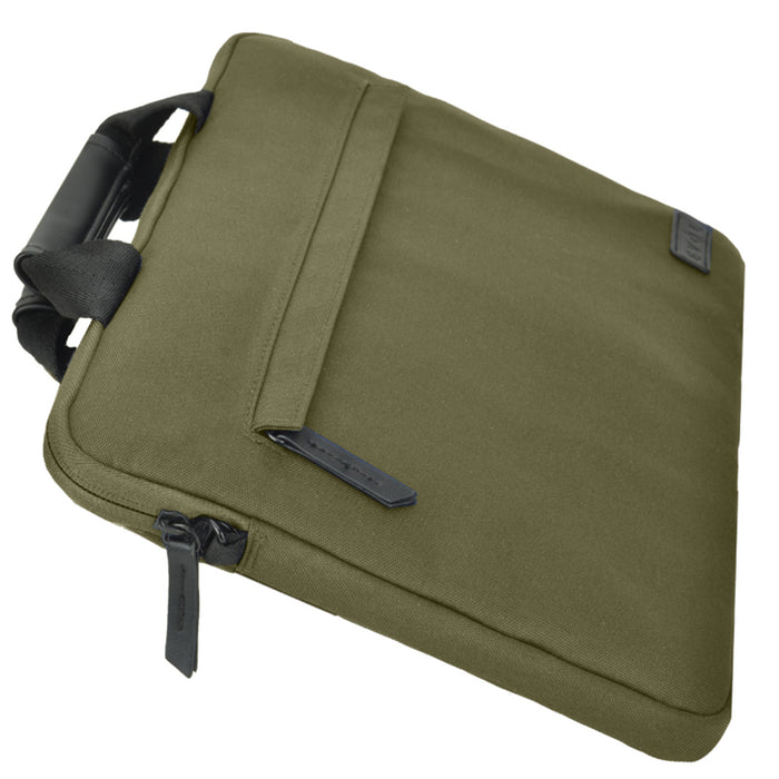 Evol Generation Earth 13.3"-14.1" Laptop Slim Line Briefcase – Olive EVR082