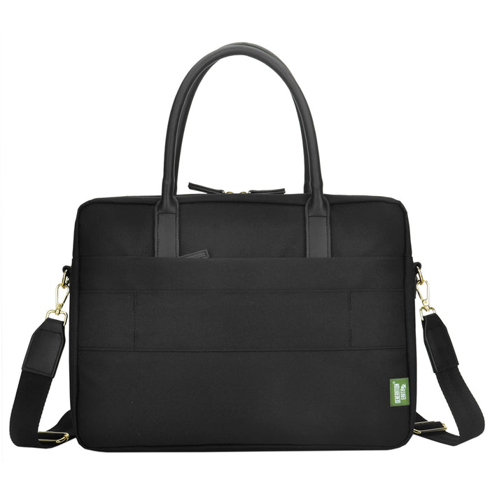 Evol Generation Earth Berlin Recycled 13.3"-14.1" Laptop Ladies Briefcase – Black EVR119
