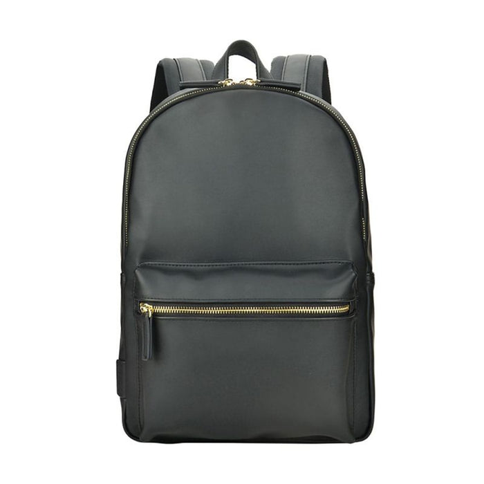 Evol Generation Earth Berlin Recycled 13.3"-14.1" Laptop PU Ladies Backpack – Black EVR124