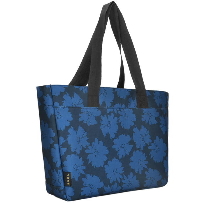 Evol Generation Earth Artisan Recycled Tote Bag – Blue Flower EVR152