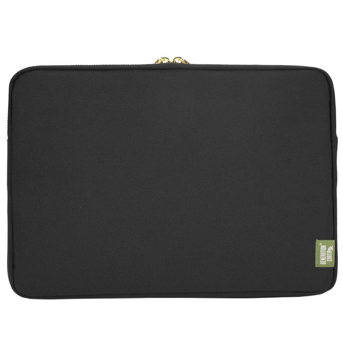 Evol Generation Earth Berlin Recycled 13.3"-14.1" Laptop Sleeve – Black EVR155
