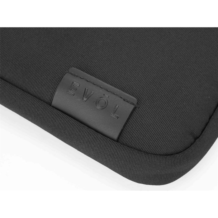 Evol Generation Earth Berlin Recycled 13.3"-14.1" Laptop Sleeve – Black EVR155