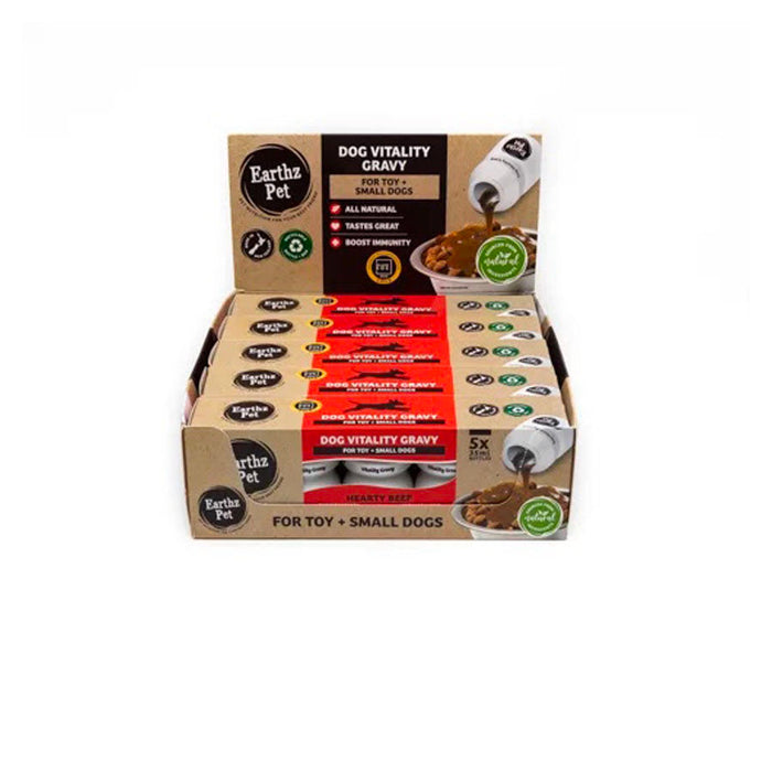 Earthz Pet Hearty Beef Dog Vitality Gravy 6