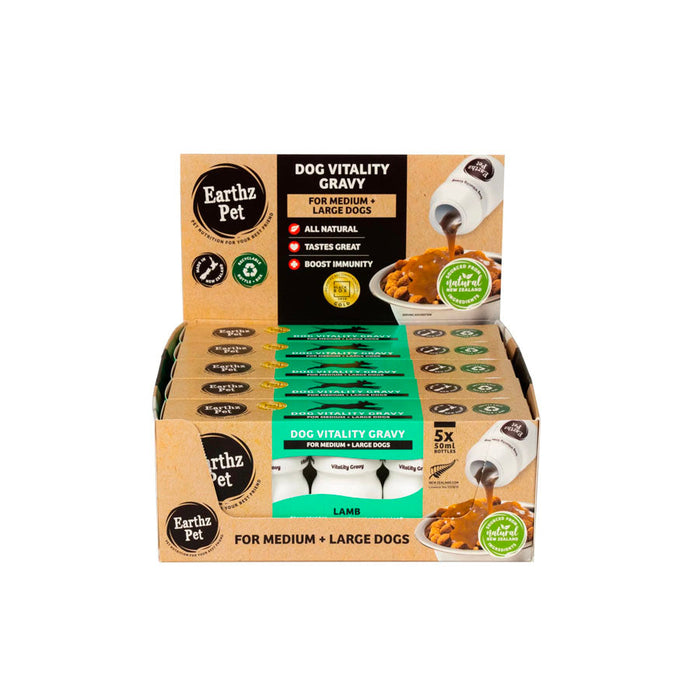 Earthz Pet Lamb Dog Vitality Gravy 5