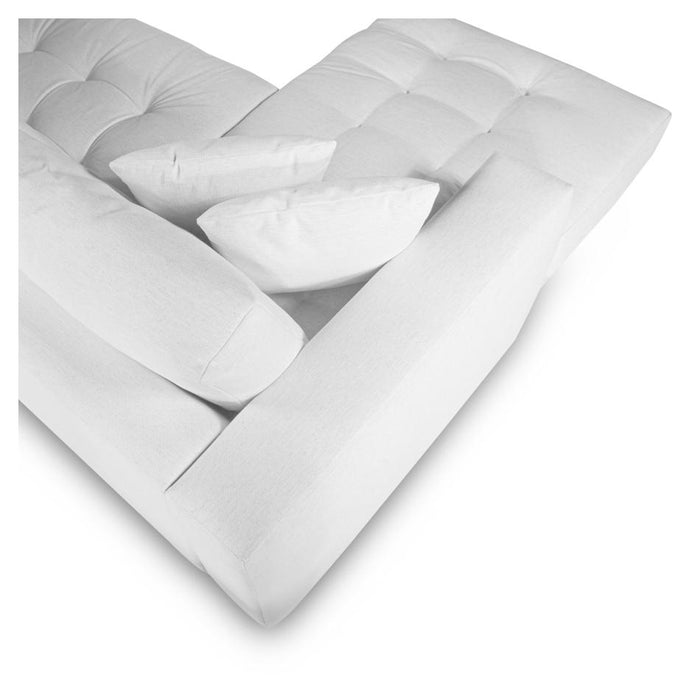 Furniture By Design Hugo 3 Seater Chaise - speckle White FALHUG3SCBW_7