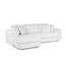 Furniture By Design Hugo 3 Seater Chaise - speckle White FALHUG3SCBW_8