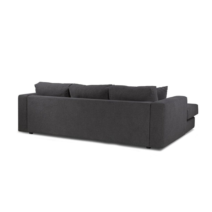 Furniture By Design Hugo 3 Seater Chaise - Dark Shadow FALHUG3SCDS_3