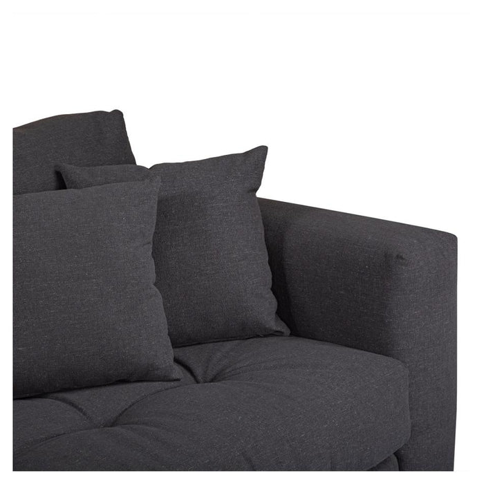 Furniture By Design Hugo 3 Seater Chaise - Dark Shadow FALHUG3SCDS_6