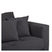 Furniture By Design Hugo 3 Seater Chaise - Dark Shadow FALHUG3SCDS_6