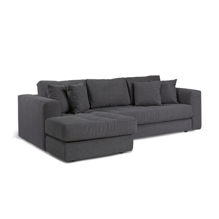 Furniture By Design Hugo 3 Seater Chaise - Dark Shadow FALHUG3SCDS_8