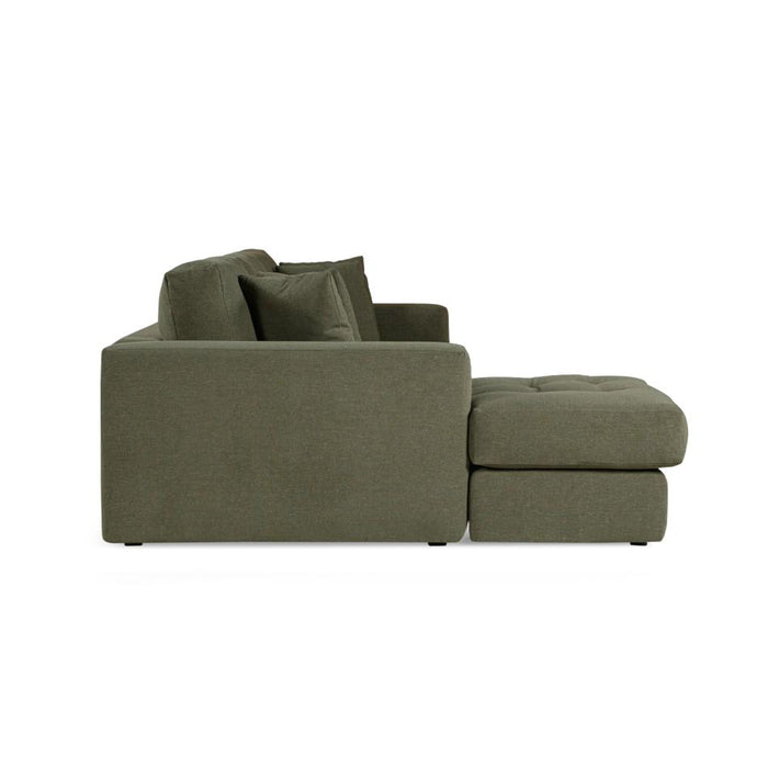 Furniture By Design Hugo 3 Seater Chaise - Pesto FALHUG3SCPE_2